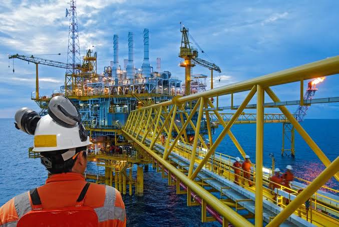 Offshore Oil Rig Platform